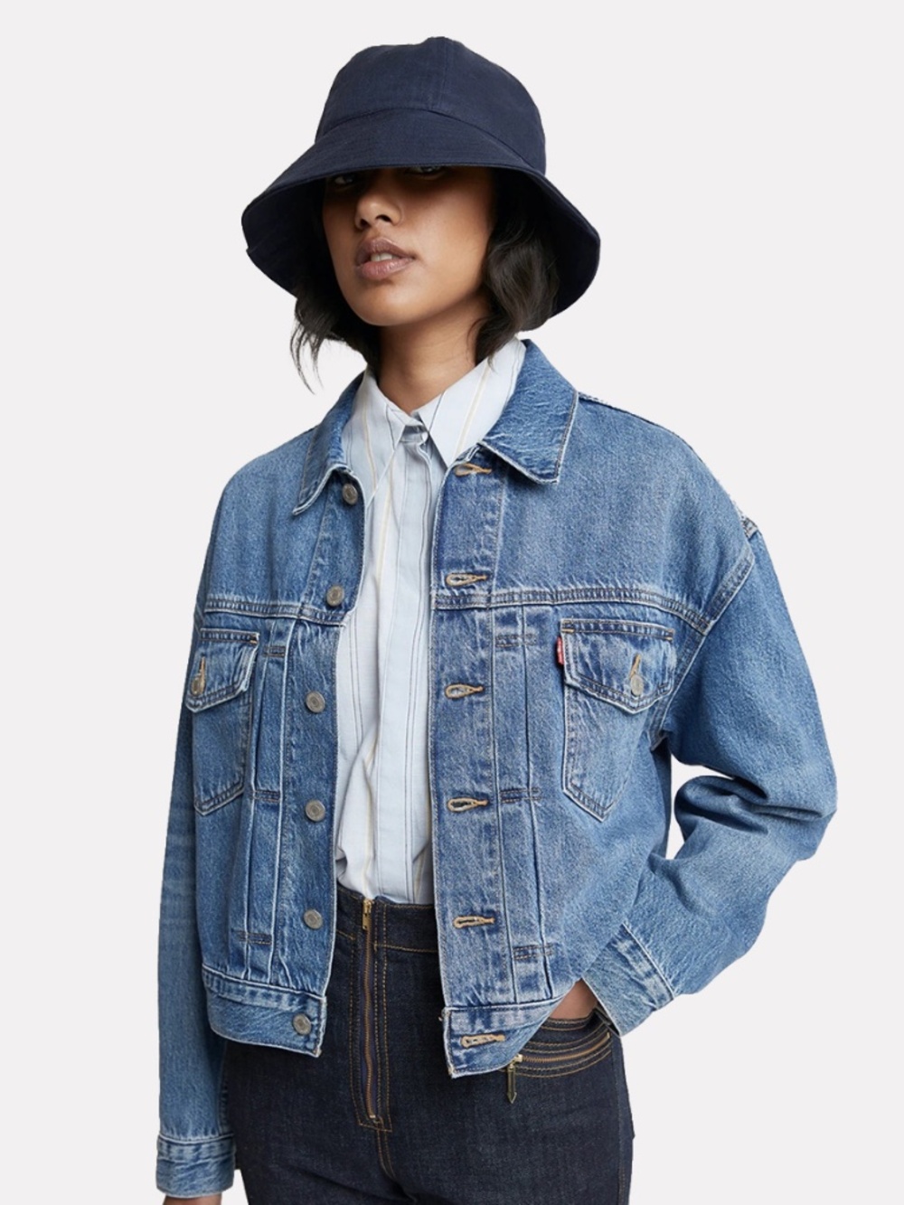 Heritage Trucker Premium Big E Jacket Women's Medium